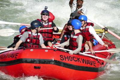 Zambezi Full Day Whitewater Rafting & Open Bar Sunset Cruise Zambezi Full Day Whitewater Rafting & Open Bar Sunset Cruise