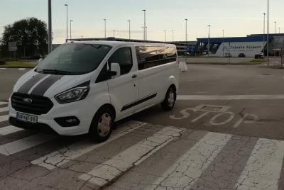 Small-Group Transfer from Trieste City to Trieste Airport Small-Group Transfer from Trieste City to Trieste Airport