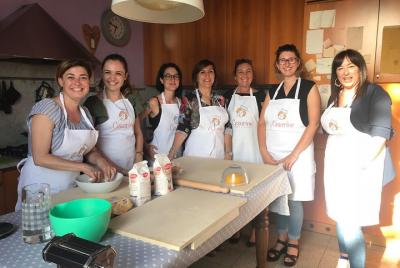 Private Pasta & Tiramisu Class at a Cesarina Private Pasta & Tiramisu Class at a Cesarina's home with tasting in Venice