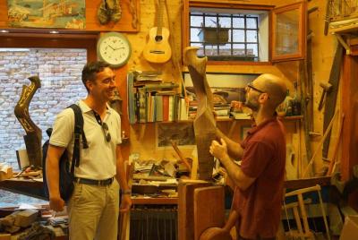 Meet gondola’s craftsman: creation of the Forcola Meet gondola’s craftsman: creation of the Forcola