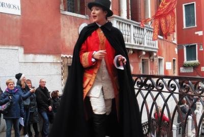 Venice walking Theatre Show - 1600th Venice anniversary Venice walking Theatre Show - 1600th Venice anniversary