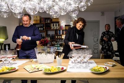 "Reserve" tasting of Valpolicella wines at the Accordini winery