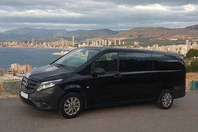 Transfer from Alicante city to Alicante airport in private Minivan max. 6 passengers Transfer from Alicante city to Alicante airport in private Minivan max. 6 passengers