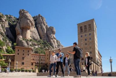 Montserrat Monastery Visit & Natural Park Hiking with Railway fro