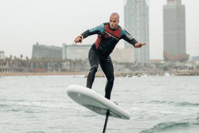 Fliteboard eFoil session in Barcelona