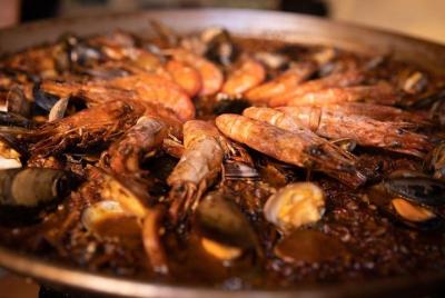 This is Paella! Boqueria Market & Cooking Class