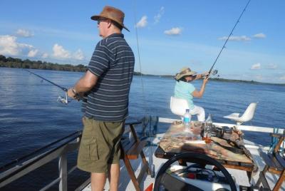 Victoria Falls (upper Zambezi River) Tiger Fishing Victoria Falls (upper Zambezi River) Tiger Fishing