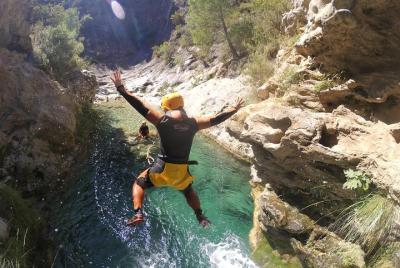 Canyoning at Guadalmina near Marbella Canyoning at Guadalmina near Marbella