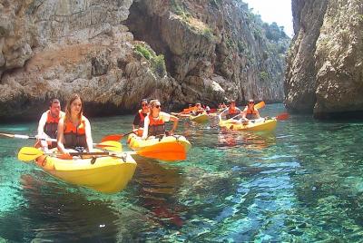 Excursion Kayak Portitxol + Snorkeling + Picnic + Photos + Visit 