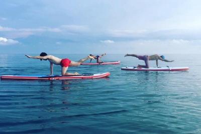 1-Hour Guided SUP Pilates Experience with Instructor in Denia 1-Hour Guided SUP Pilates Experience with Instructor in Denia