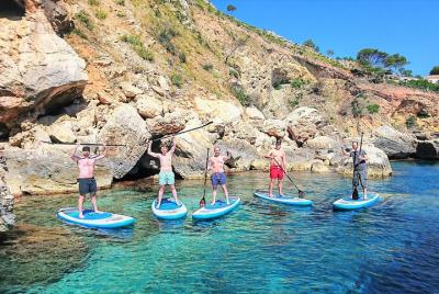 Paddle SUP Secret Blue Lagoon & Cave Tour in Javea  Paddle SUP Secret Blue Lagoon & Cave Tour in Javea