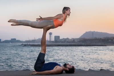 Beach Acro Yoga for Beginners