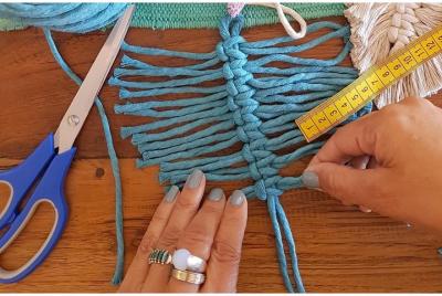 Creative Workshop Macramé feathers