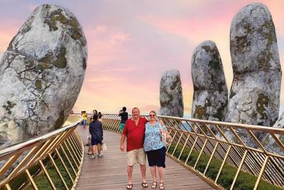 Early morning Ba Na Hills with the Golden Hand Bridge - Private Tour Early morning Ba Na Hills with the Golden Hand Bridge - Private Tour