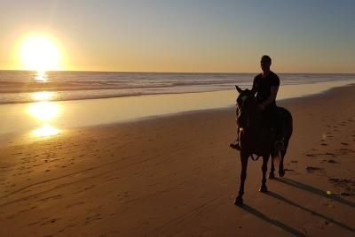 Stunning Sundown Beach Ride ... on horseback!