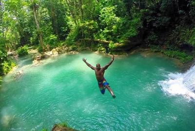 Secret Falls Blue Hole from Ocho Rios Secret Falls Blue Hole from Ocho Rios