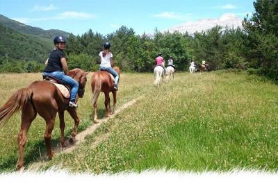 Horseback Riding on the mountains, Cordoba, Spain