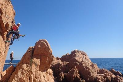 Via ferrata of Sant feliu de guíxols (cala molí) Via ferrata of Sant feliu de guíxols (cala molí)
