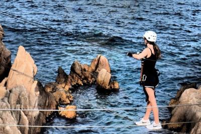 Via ferrata Cala del Molí in Sant Feliu de Guíxols Via ferrata Cala del Molí in Sant Feliu de Guíxols