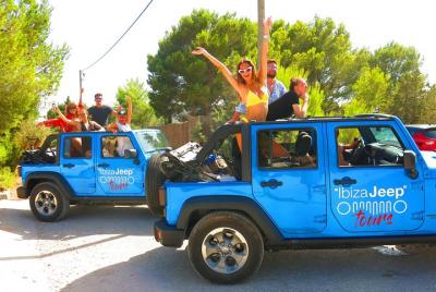 Ibiza Jeep Tour + Paella Lunch @ Beach Club Ibiza Jeep Tour + Paella Lunch @ Beach Club