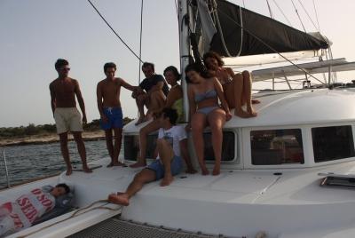 Playa Sa Roqueta Private Catamaran Trip Playa Sa Roqueta Private Catamaran Trip