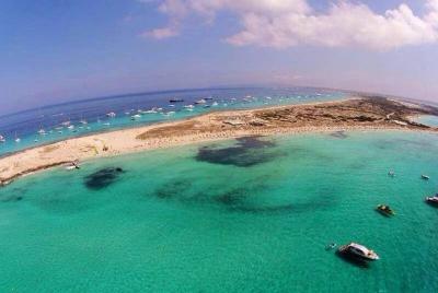 Playa de Ses Illetes Full Day Catamaran Trip Playa de Ses Illetes Full Day Catamaran Trip