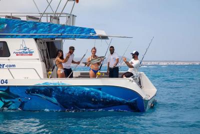Lobos Island Fishing Charter with Lunch and Snorkeling