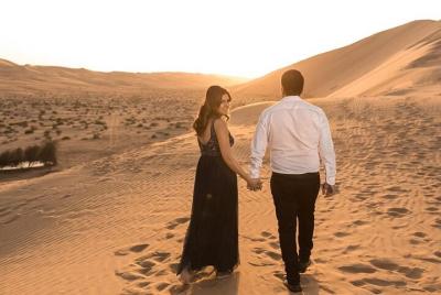 Mini Photo Shoot of Couple on the Corralejo Dunes