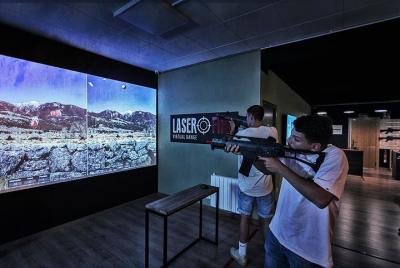 Girona Shooting Session with Gun or Assault Rifle without Gunpowd Girona Shooting Session with Gun or Assault Rifle without Gunpowd