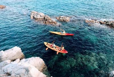 Kayak excursion in Playa de Aro Kayak excursion in Playa de Aro