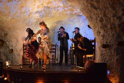 Skip the Line: 1 Hour Flamenco Show Ticket in a Cave-Restaurant i