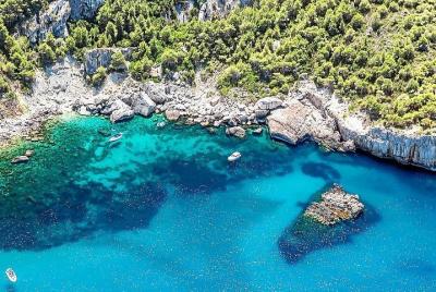 Jet ski excursion from San Antonio (Ibiza) to Cala D'aubarca