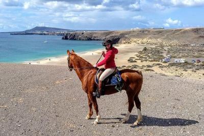 Horseback Riding in Famara Beach, Lanzarote, Spain