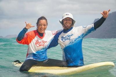 Surf Lesson for Beginners in Famara: Introduction in Surfing Surf Lesson for Beginners in Famara: Introduction in Surfing