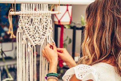Macrame` workshop in Lanzarote