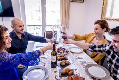 Unique Italian-Spanish fusion dinner in Madrid