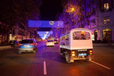 Christmas lights tour of Madrid by electric tuk-tuk Christmas lights tour of Madrid by electric tuk-tuk