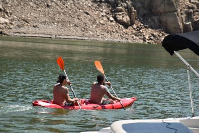 Double kayak in the San Juan Swamp