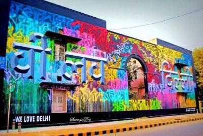 A meal with a view - street food and street art in Delhi A meal with a view - street food and street art in Delhi