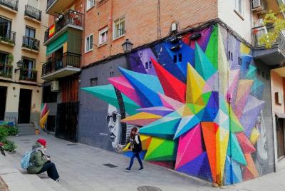 Enjoy urban and street art in Madrid!