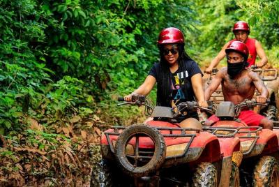 ATV adventure, 4 Ziplines, Cenote Swim, Lunch, Water and Transpor