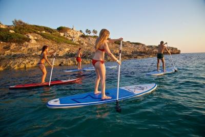 Rent a paddle surf board in Bahía de Palma Rent a paddle surf board in Bahía de Palma