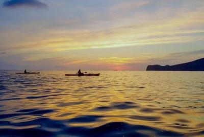 With the kayak from Sant Elm into the sunset - picnic included  With the kayak from Sant Elm into the sunset - picnic included