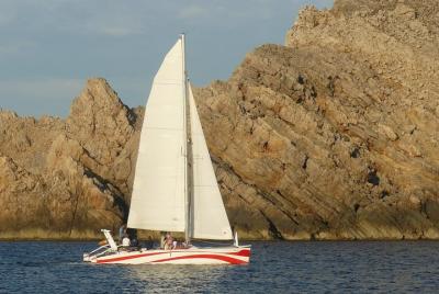 Half-Day Catamaran Trip in Menorca Half-Day Catamaran Trip in Menorca
