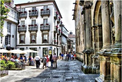 Compostela through the centuries Compostela through the centuries