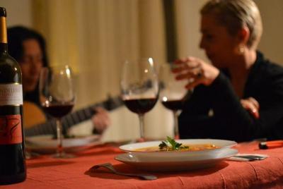 Intimate Dinner Party with Flamenco Guitar in Seville 