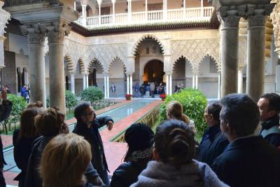 Real Alcázar de Sevilla. Guided tour for small groups.