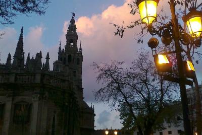 Guided Walking Tour in Seville at Sunset