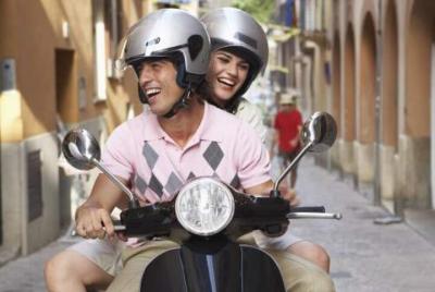 Tour scooter 125cc salou to red Hills hermitage montroig Tour scooter 125cc salou to red Hills hermitage montroig
