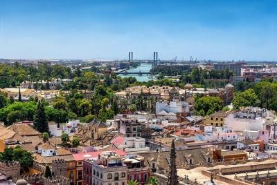 Departure Private Transfer: Seville City to Seville Airport SVQ by Luxury Van Departure Private Transfer: Seville City to Seville Airport SVQ by Luxury Van